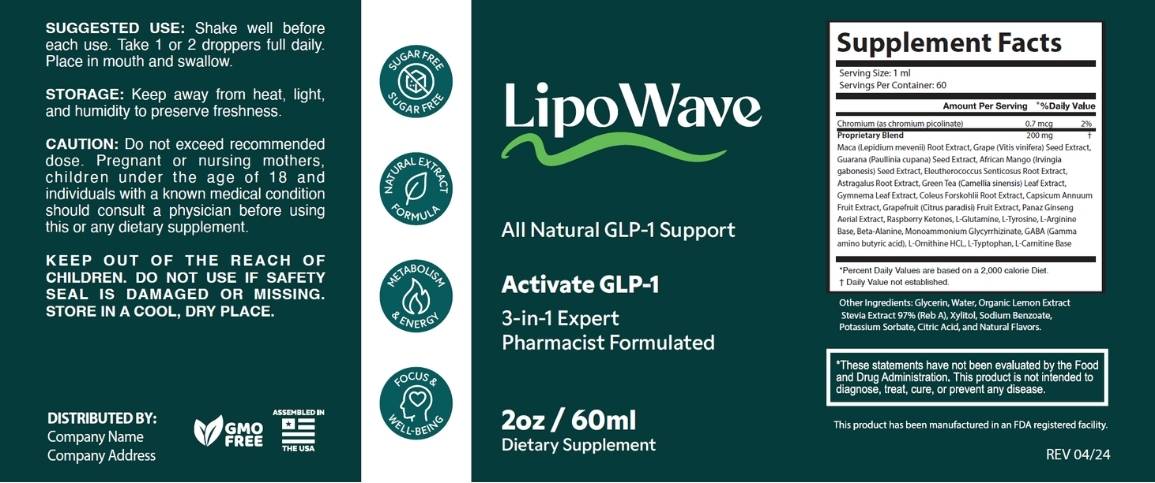 LipoWave Ingredients